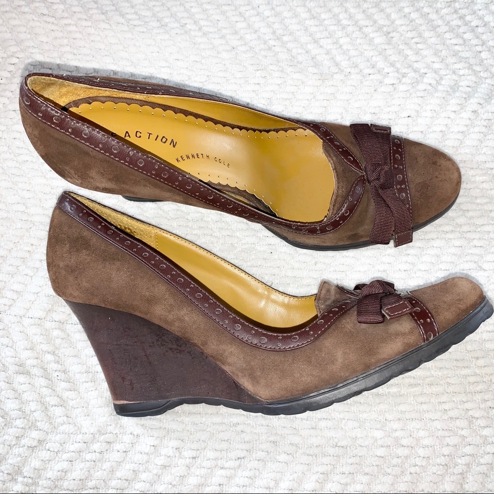 Kenneth Cole Reaction Brown Heel Brown Size 9